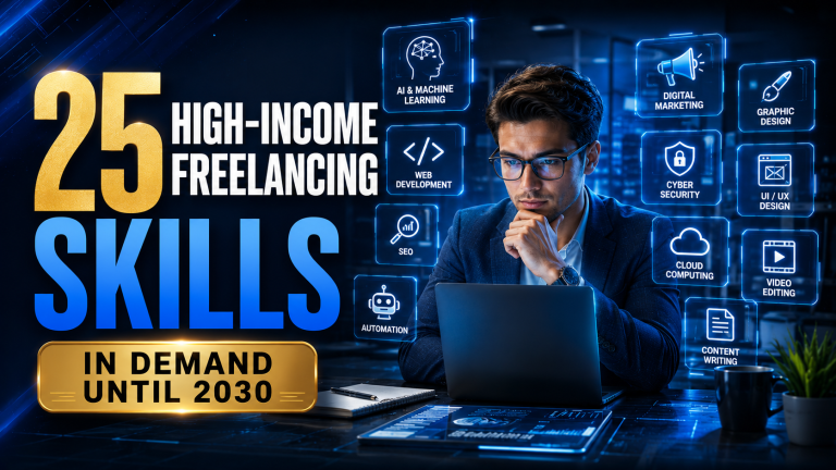 25 High-Income Freelancing Skills That Will Stay in Demand Until 2030